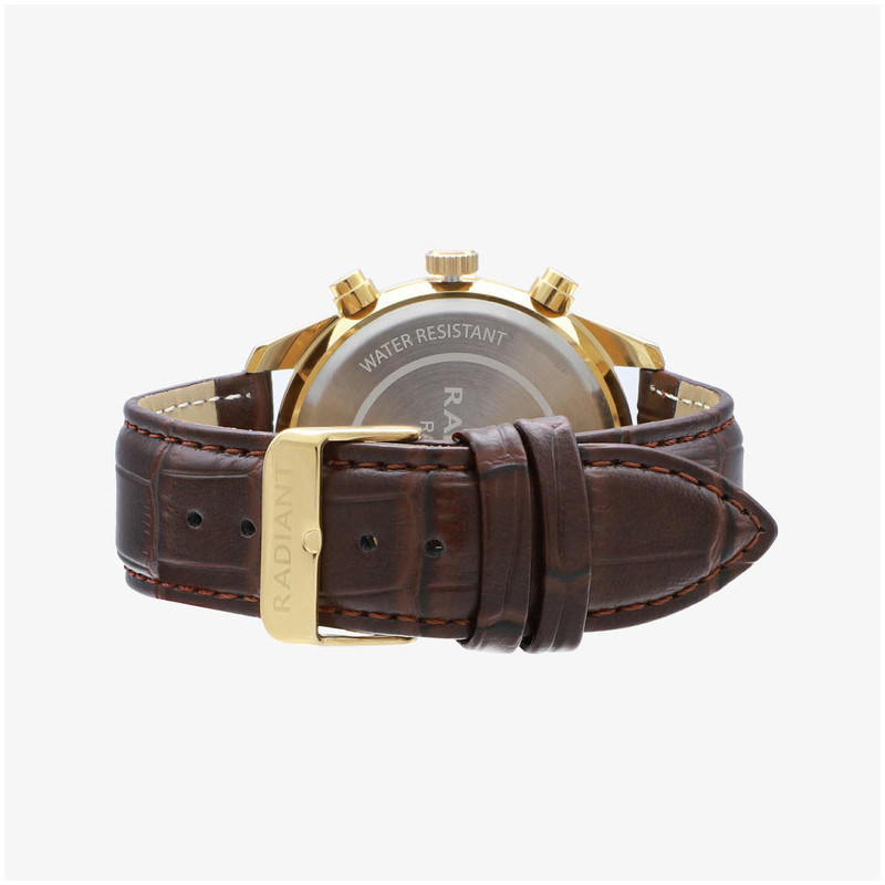 Reloj Hombre Harry Verde-Oro/Marrón