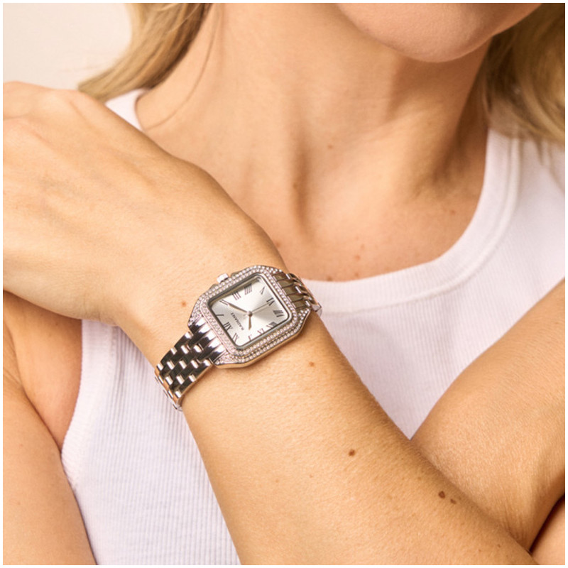 Reloj Mujer Bahamas Luxe Plateado