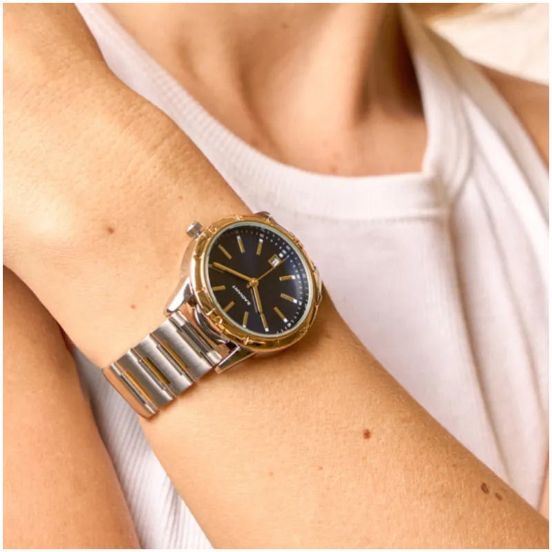 Reloj Mujer Kim Azul Plateado