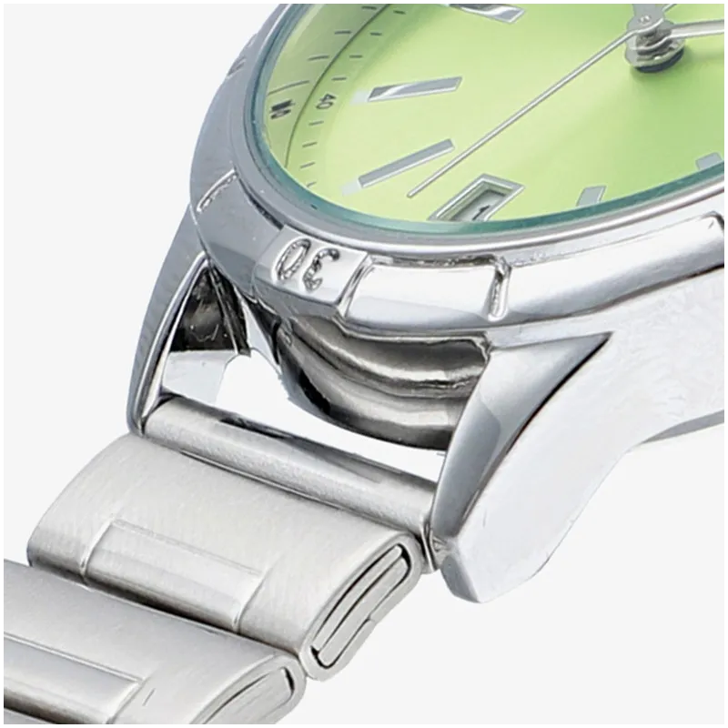 Reloj Mujer Kim Verde Plateado
