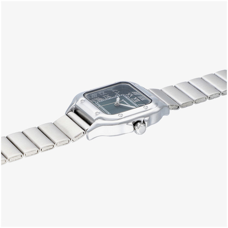 Reloj Mujer Chris Her Verde Plateado