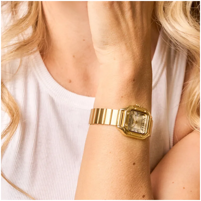 Reloj Mujer Chris Her Dorado