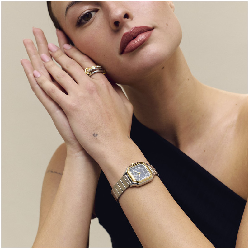 Reloj Mujer Chris Her Bitone Blue Dial