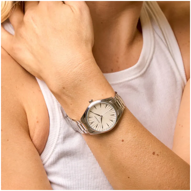 Reloj Mujer Loren Plateado