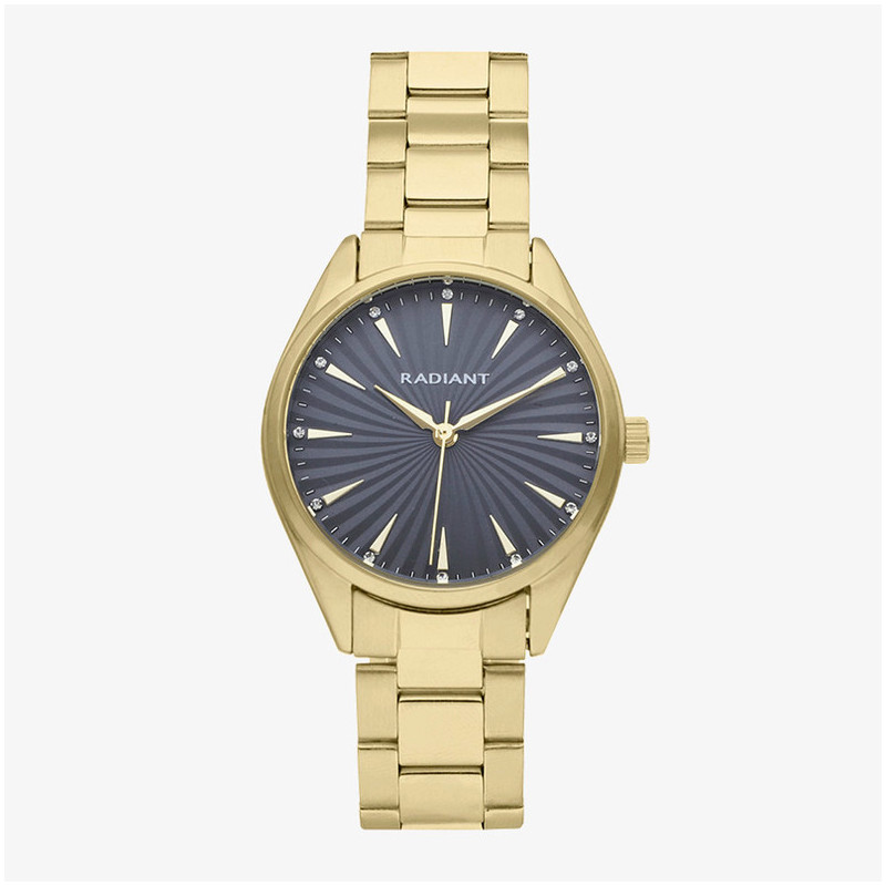Reloj Mujer Gris Dorado