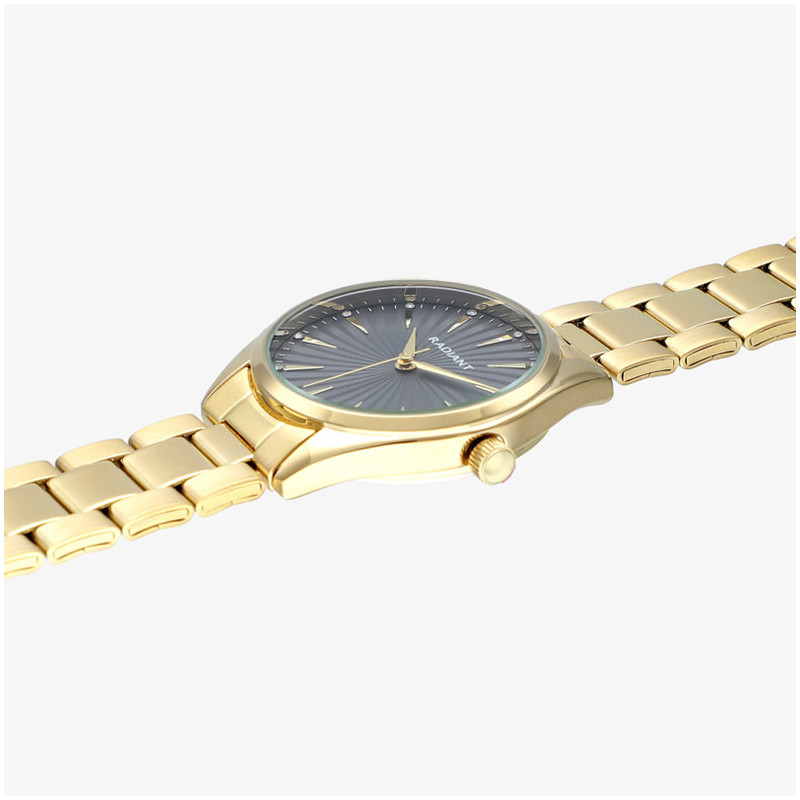 Reloj Mujer Gris Dorado
