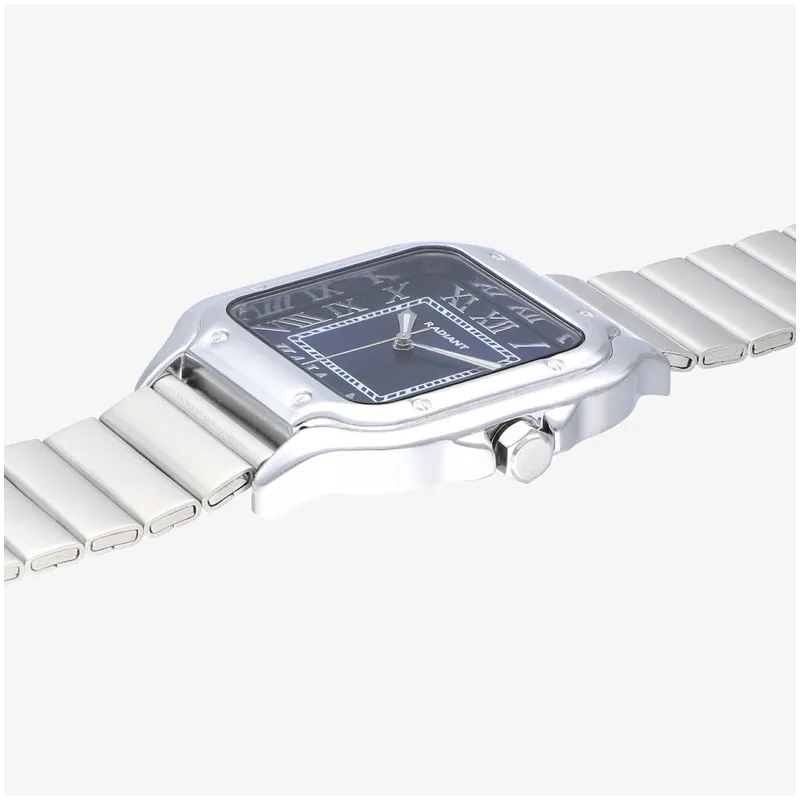 Reloj Hombre Chris Him Azul Plateado