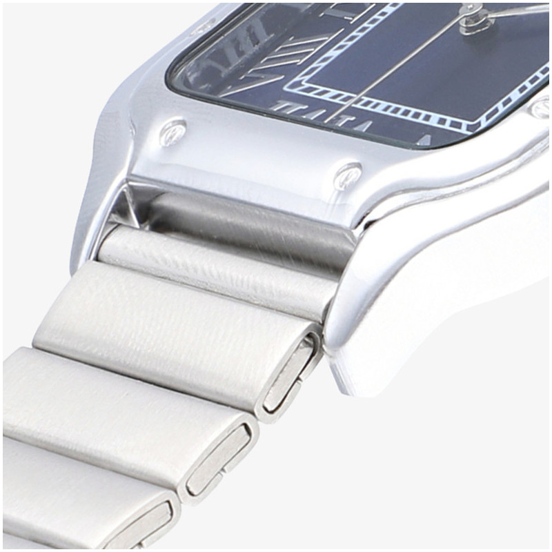 Reloj Hombre Chris Him Azul Plateado