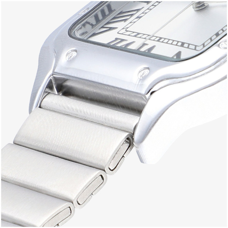 Reloj Hombre Chris Him Plateado