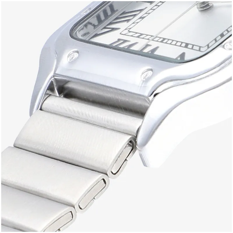 Reloj Hombre Chris Him Plateado