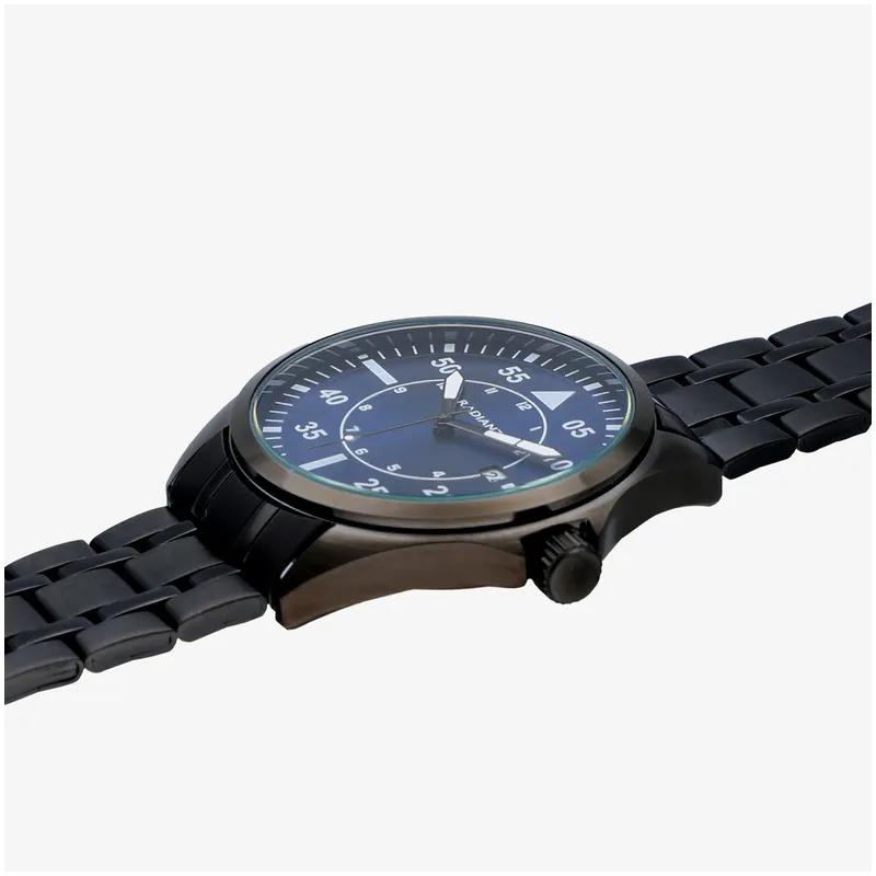 Reloj Hombre Cary Azul Negro