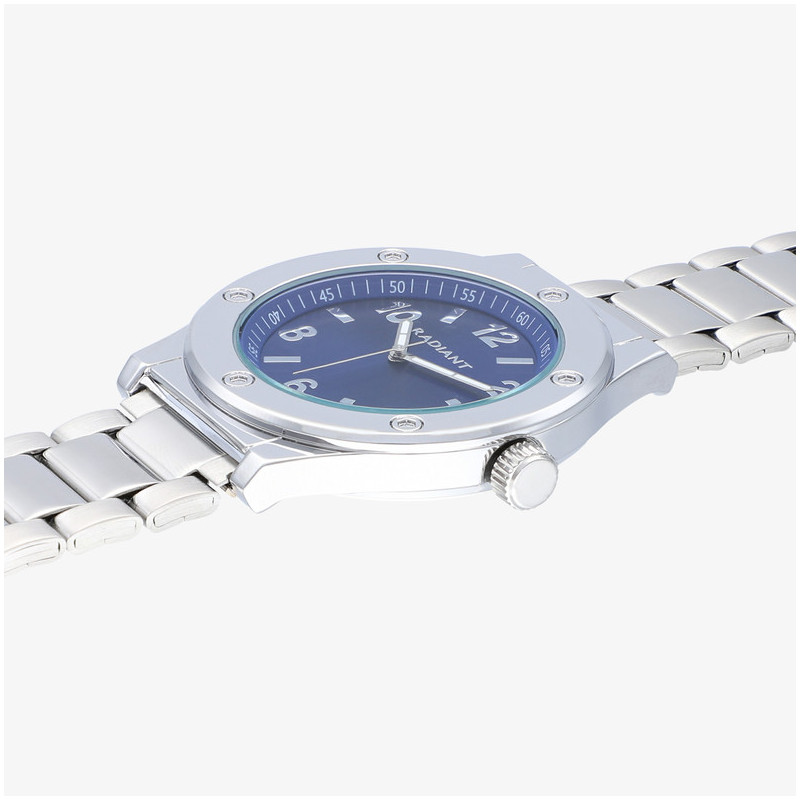 Reloj Hombre Marcello Azul Plateado
