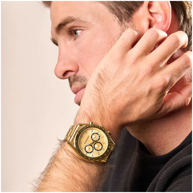 Reloj Hombre Marlon Dorado