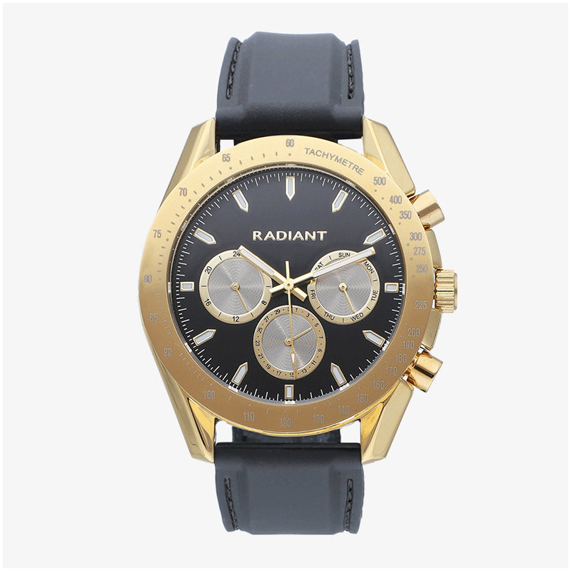 Reloj Hombre Marlon Negro Silicona