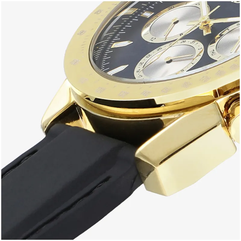 Reloj Hombre Marlon Negro Silicona