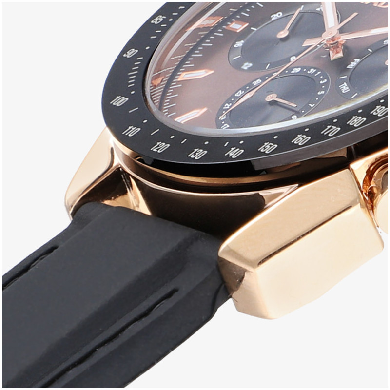 Reloj Hombre Marlon Silicone S Choco