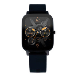 PALM BEACH 43.6MM IPBLACK SILI BLACK