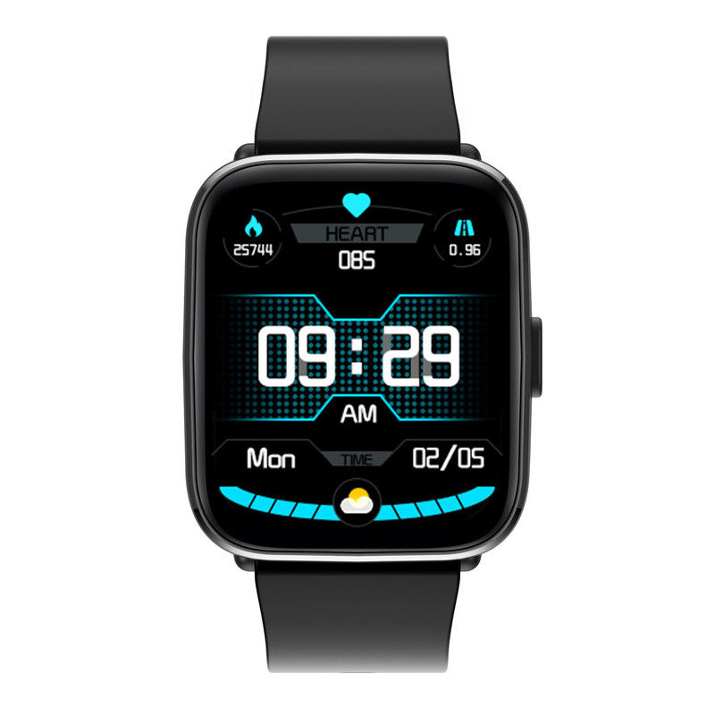 GOLDEN GATE 44MM IPBLACK SILI BLACK