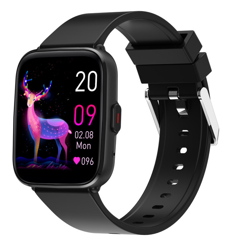 GOLDEN GATE 44MM IPBLACK SILI BLACK