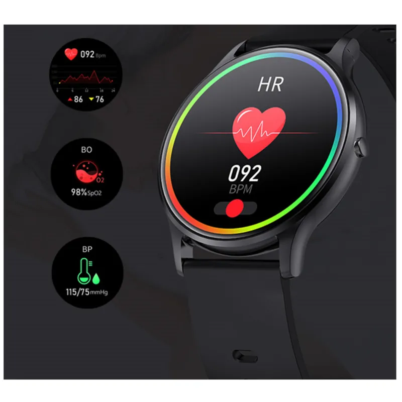 MIAMI 42MM IPGOLD SILI WHITE