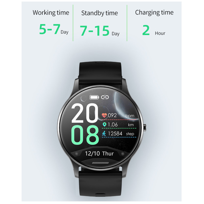 MIAMI 42MM IPGOLD SILI WHITE