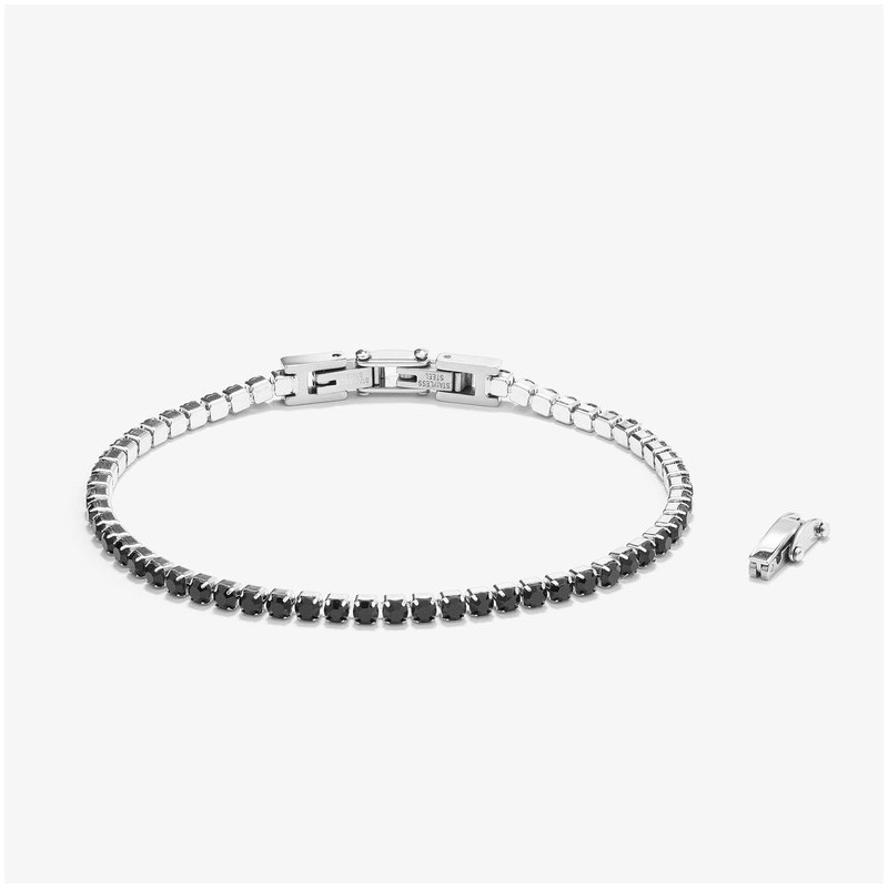 Pulsera Riviere Black FREEDOM de Hombre RADIANT Joyas