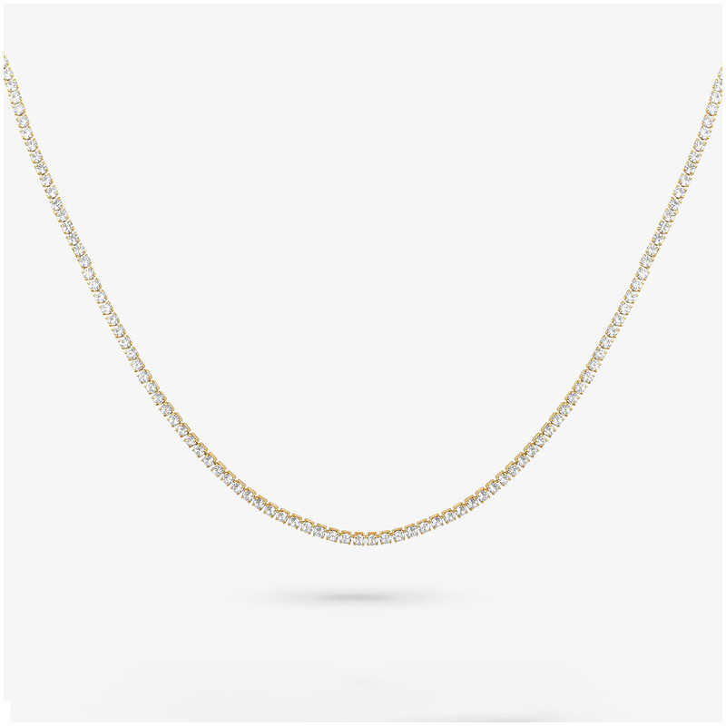 Collar Riviere Oro Blanco FREEDOM de Hombre RADIANT Joyas