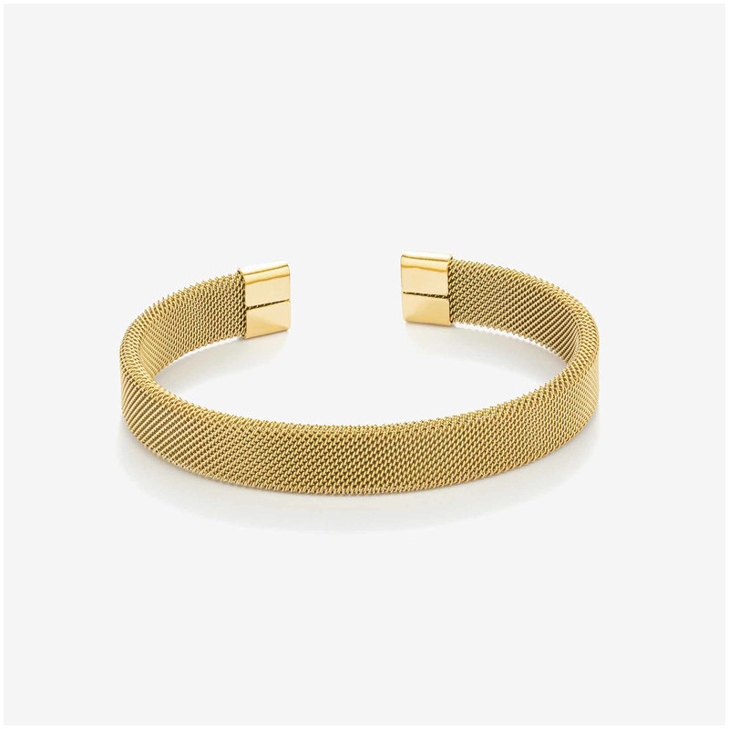 Pulsera Ceramic Semi Bangle Oro BAND de Hombre RADIANT Joyas
