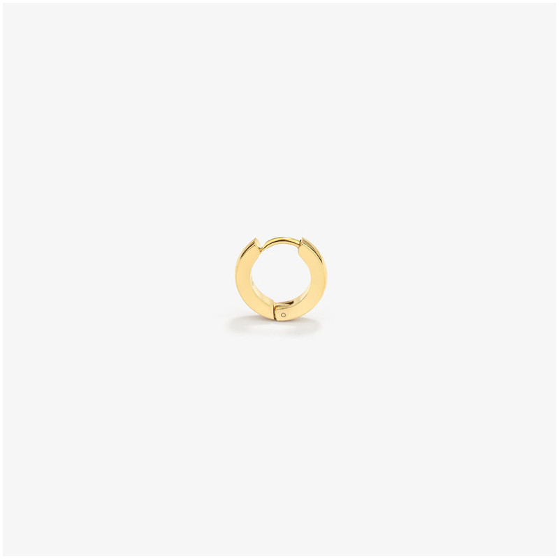 Pendiente liso Oro PEREIRA de Hombre RADIANT Joyas