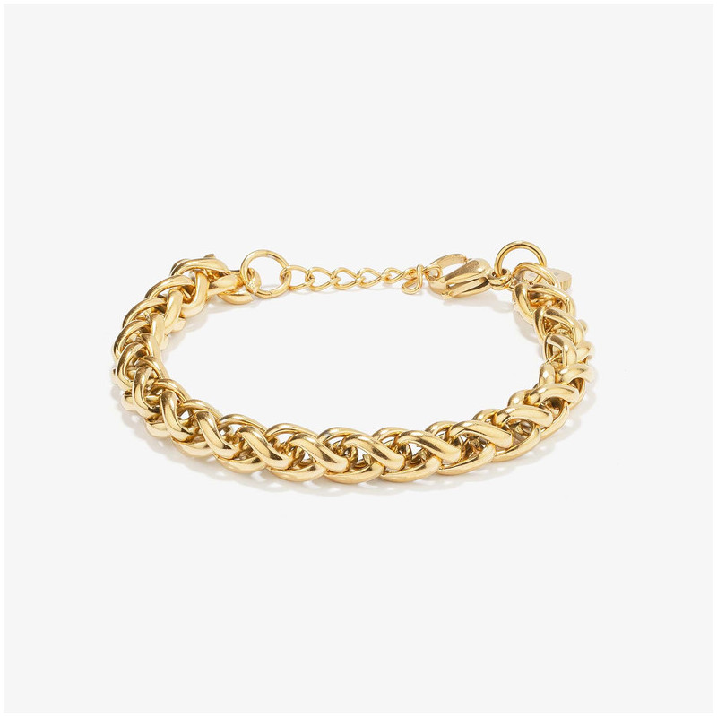 Pulsera esclava trenzada Oro FRANKY de Hombre RADIANT Joyas