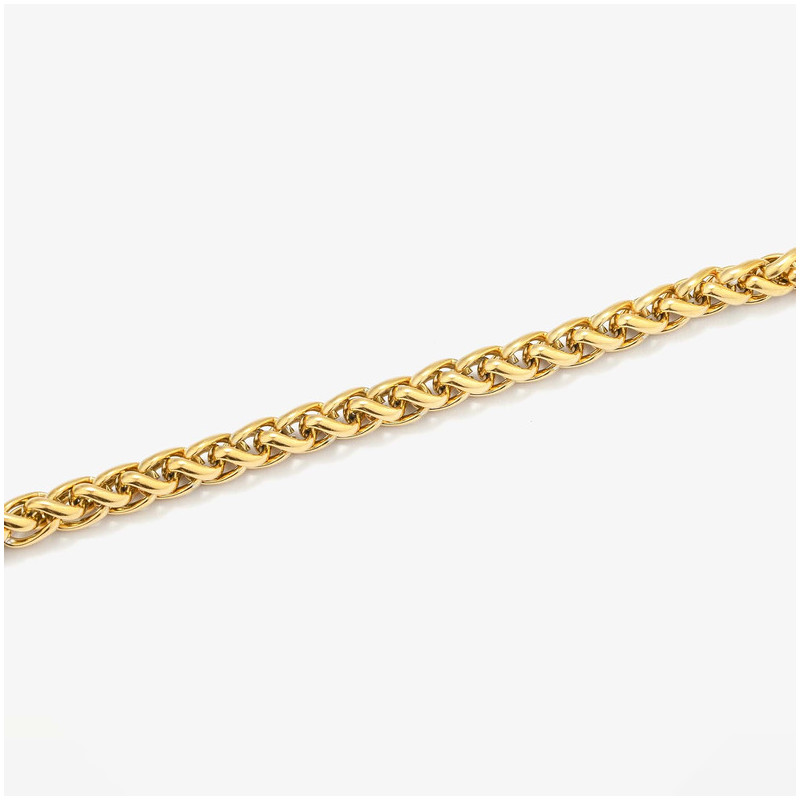 Pulsera esclava trenzada Oro FRANKY de Hombre RADIANT Joyas