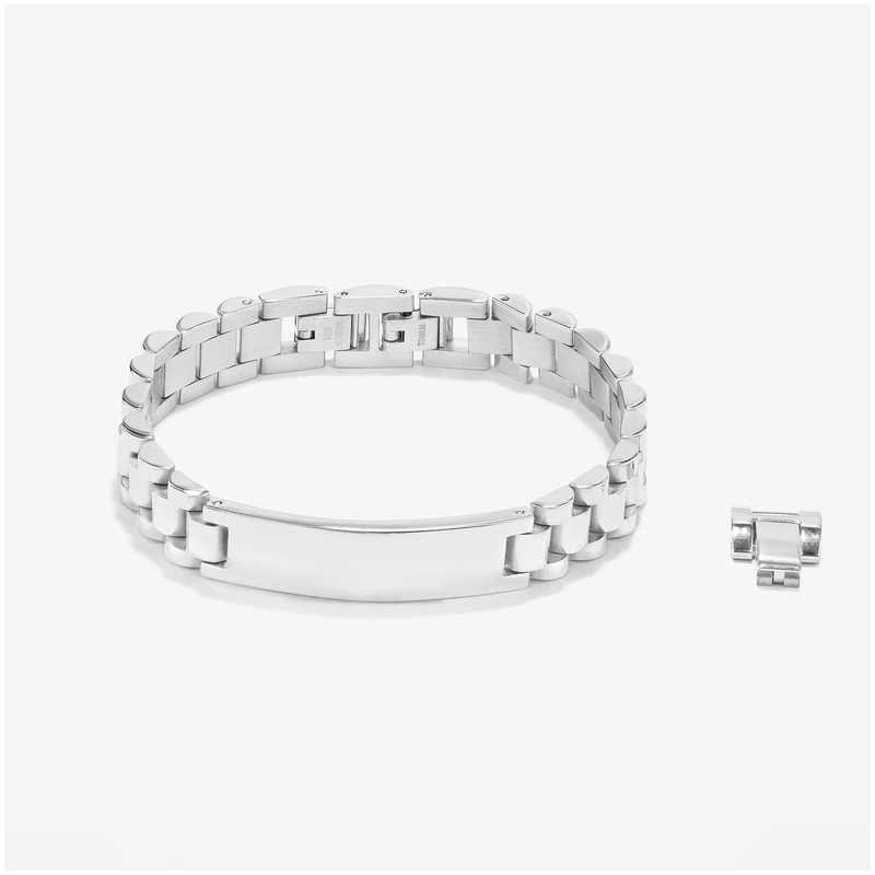 Brazalete Plata BAND de Hombre RADIANT Joyas