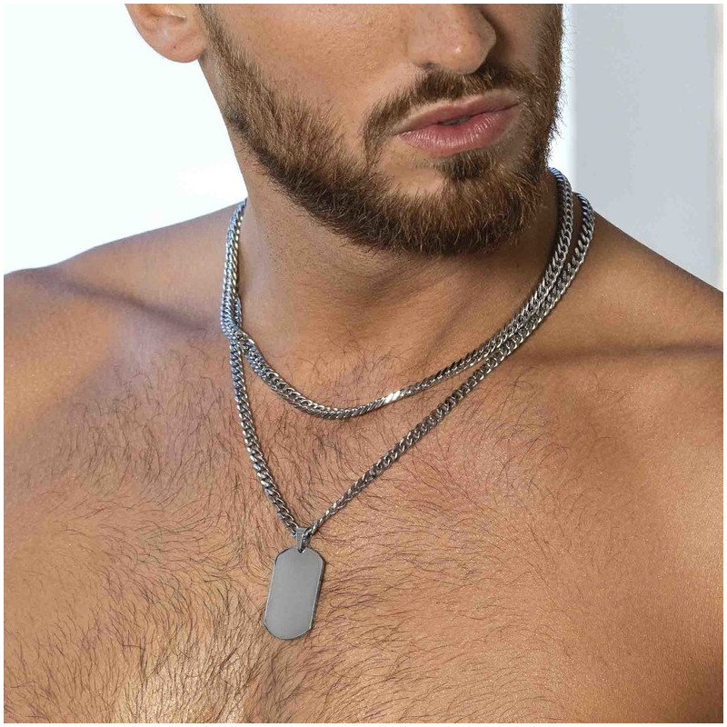 Cadena Plata FRANKY de Hombre RADIANT Joyas