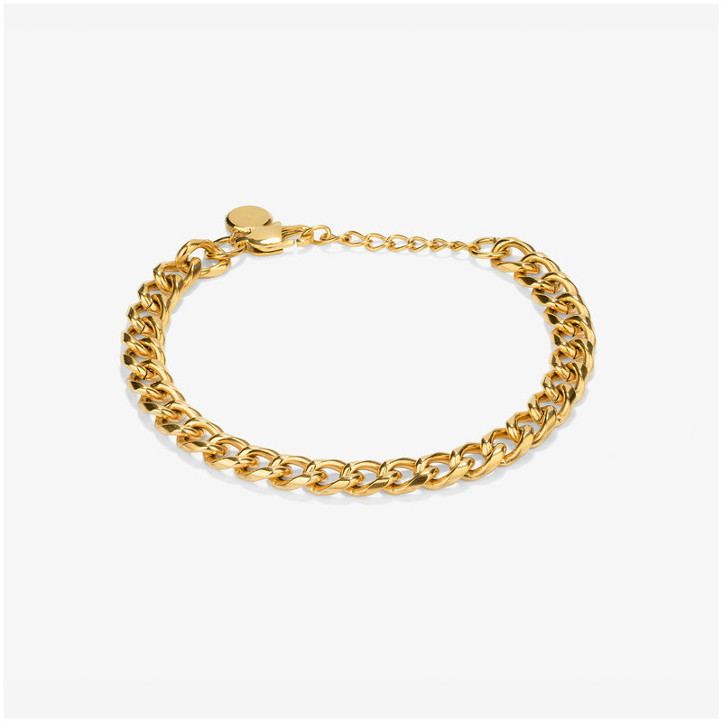 Pulsera Hombre Txema Flat en Oro