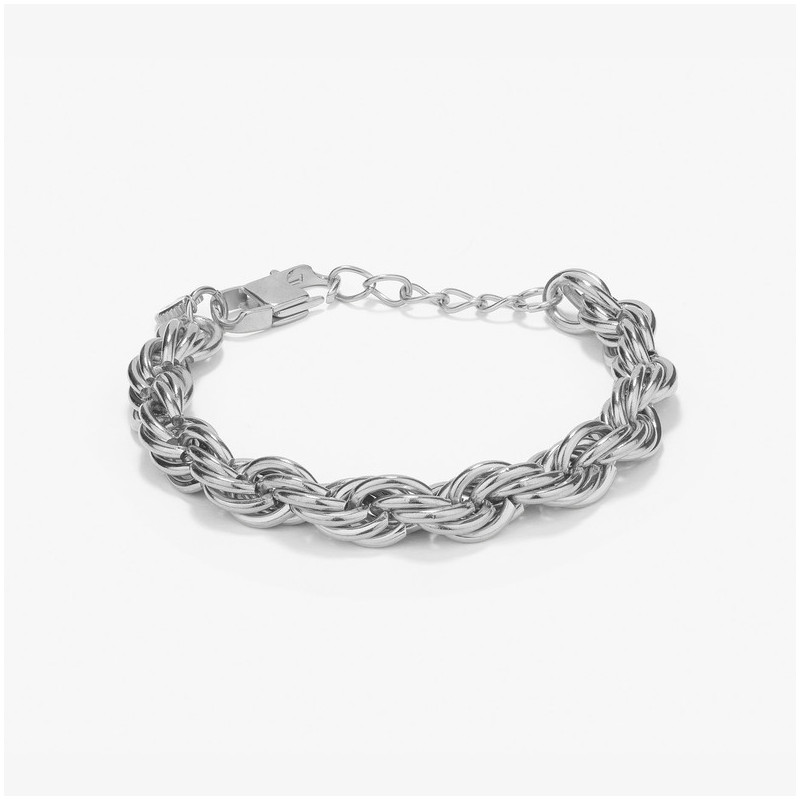 Pulsera Hombre Txema Twist en Plata