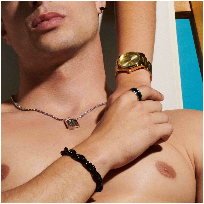 Pulsera Hombre Txema Twist en Negro