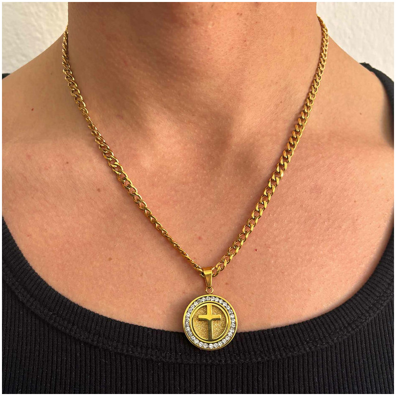 Collar Hombre Mateo en Oro
