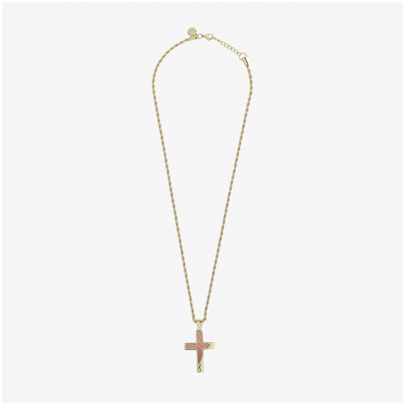 Collar Hombre Mateo Cruz en Oro