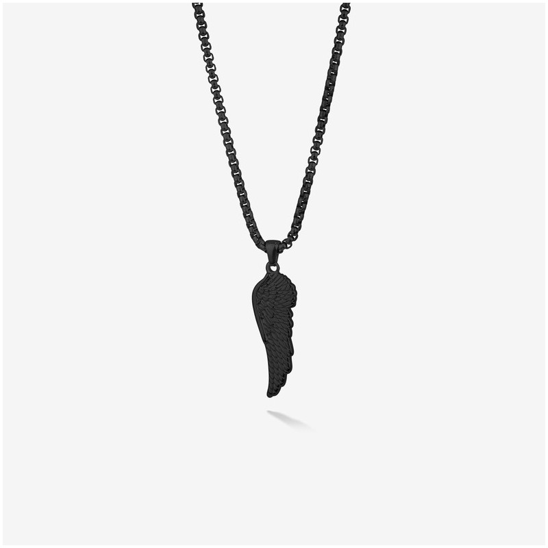 Collar Hombre Piti Ala en Negro