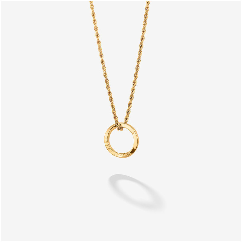 Collar Hombre Piti Anilla en Oro