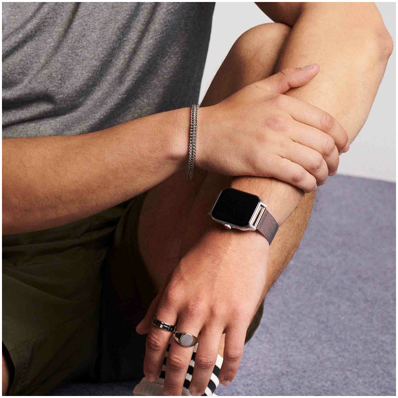 Pulsera Hombre Txema en Plata