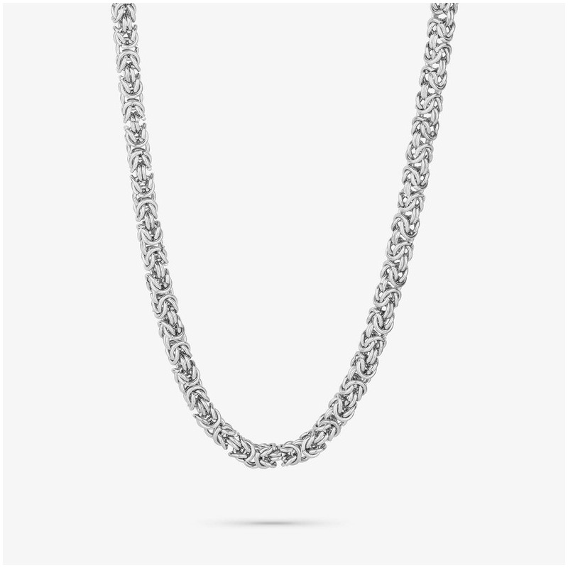 Collar Hombre Musculitos en Plata