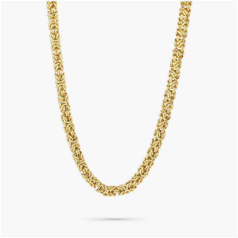 Collar Hombre Musculitos en Dorado