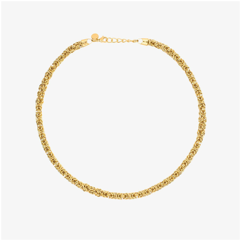 Collar Hombre Musculitos en Dorado
