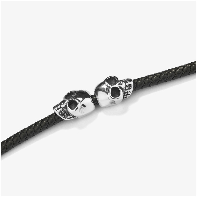 Pulsera Hombre Pirate Cuero Marrón