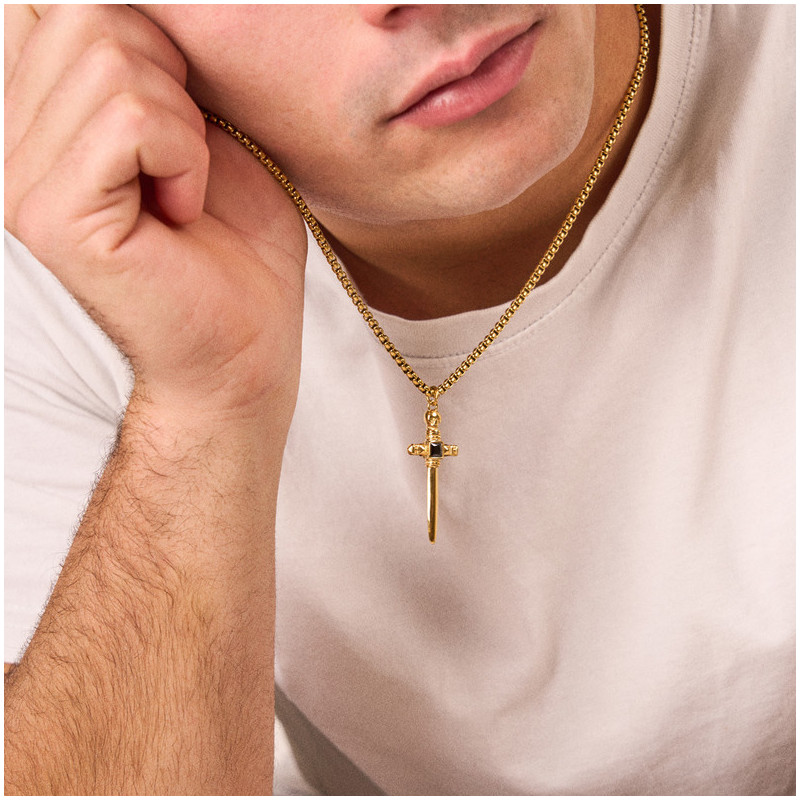 Collar Hombre Pirate Oro