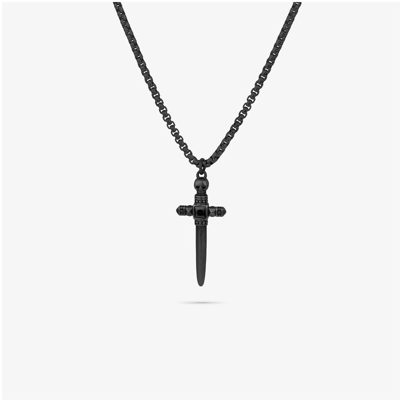Collar Hombre Pirate Negro
