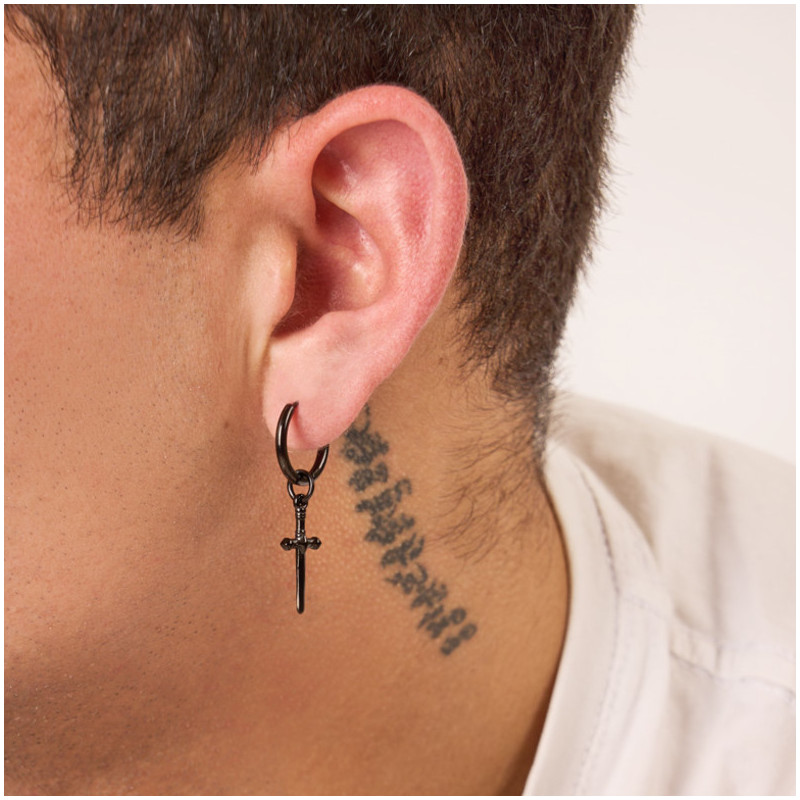 Piercing Hombre Pirate Sword XS Negro