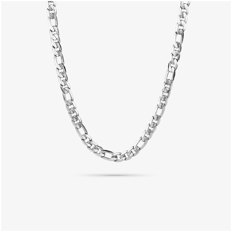 Collar Hombre Hunter Gray Obelisk Plata