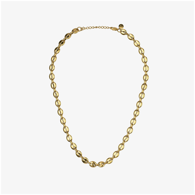 Collar Hombre Padlock Oro